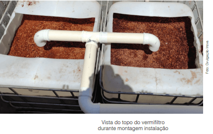 Vermifiltração para o tratamento de esgoto